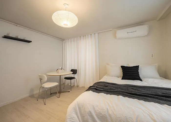アパート Atelier Blanc Free Parking Coex Kspo Triple Station Area Netflix Bedding Hospital Plastic Surgery ソウル特別市